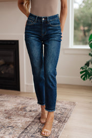 Judy Blue Release Hem Slim Jeans