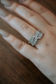 Rein Multi Marquise Sterling Silver Ring