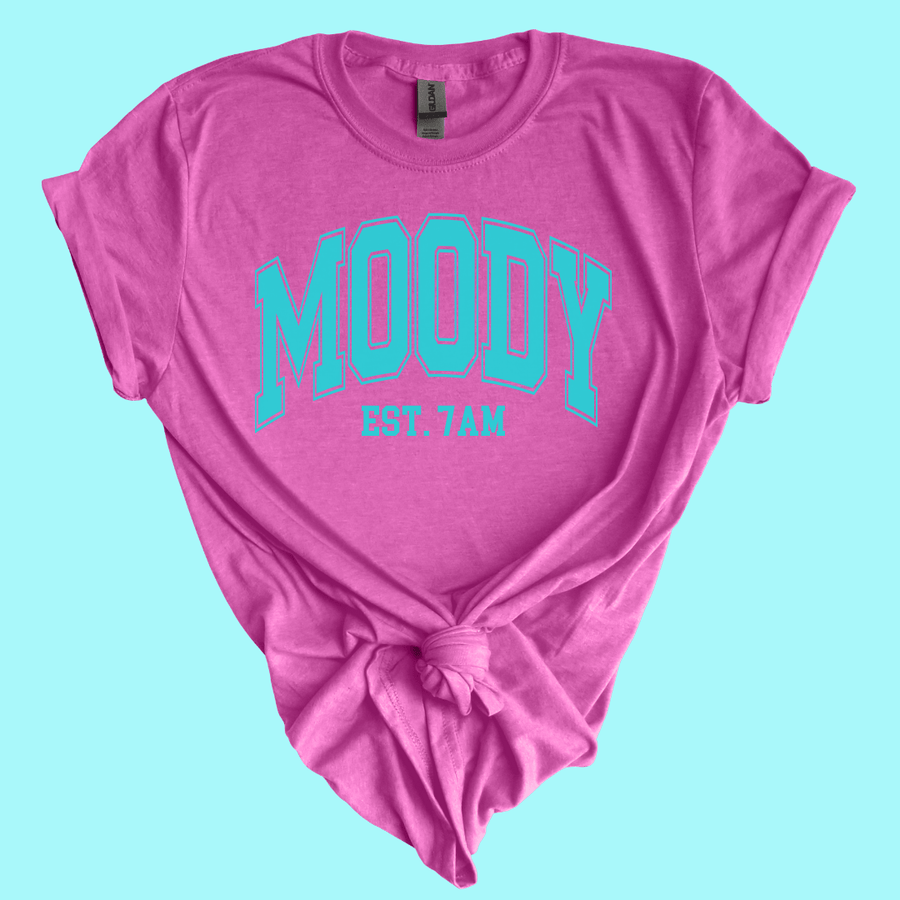 Envy Stylz Boutique Women - Apparel - Shirts - T-Shirts Moody Est 7AM Soft Graphic Tee