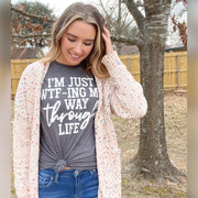 Envy Stylz Boutique Women - Apparel - Shirts - T-Shirts Z WTF My Way Through Life Soft Graphic Tee