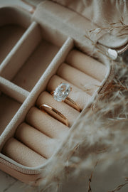 Robyn 2PC Champagne Gold Ring Set