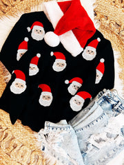 Santa Sequin Sweater