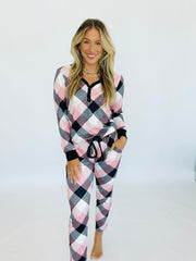 PREORDER: Long Sleeve Holiday Pajamas In Assorted Prints