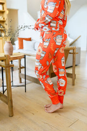 Preorder: Shirley Pumpkin Spice Pajama Set