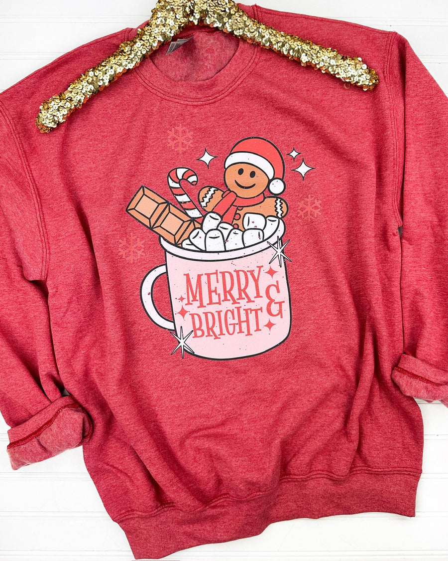 PREORDER: Merry & Bright Cocoa Sweatshirt