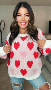 PREORDER: Amelia Sweetheart Pearl Sweater