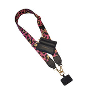 Clip & Go Strap With Pouch Leopard Collection In Assorted Colors