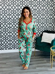 PREORDER: Matching Family Christmas Pajamas In Holiday Dog