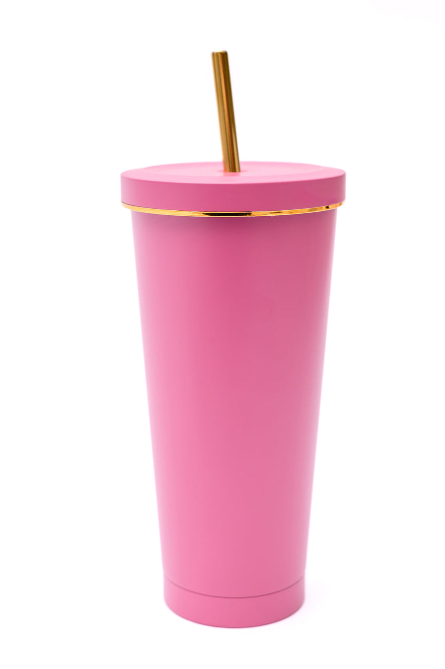 Mulberry + Gold Tumbler