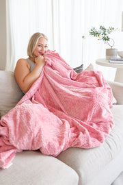 Strawberry Cuddle Blanket