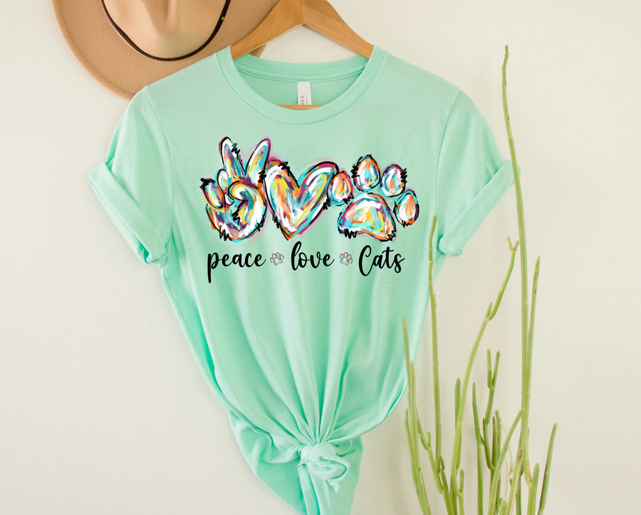 Peace Love Cats